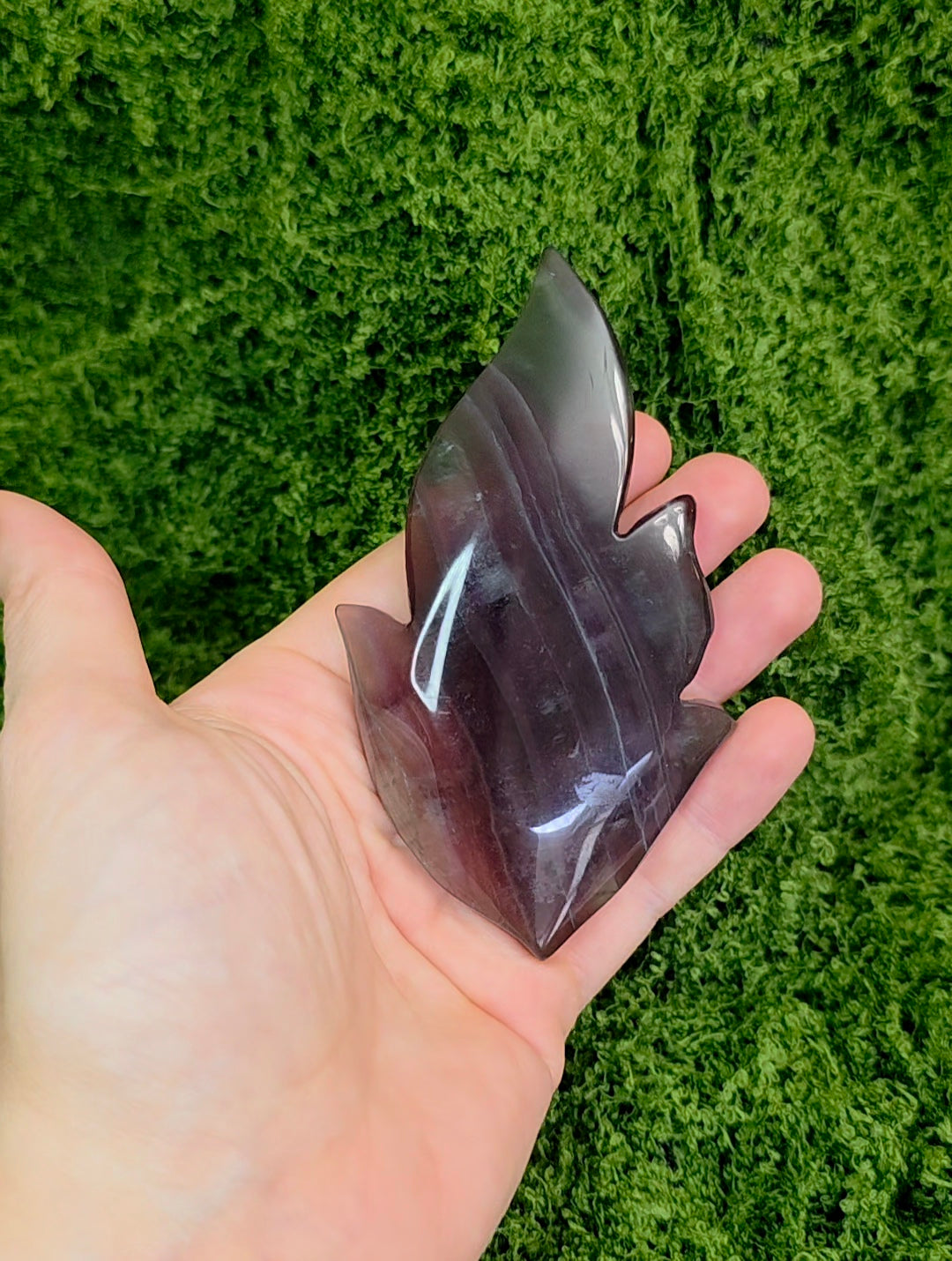 Banded Fluorite Flame A