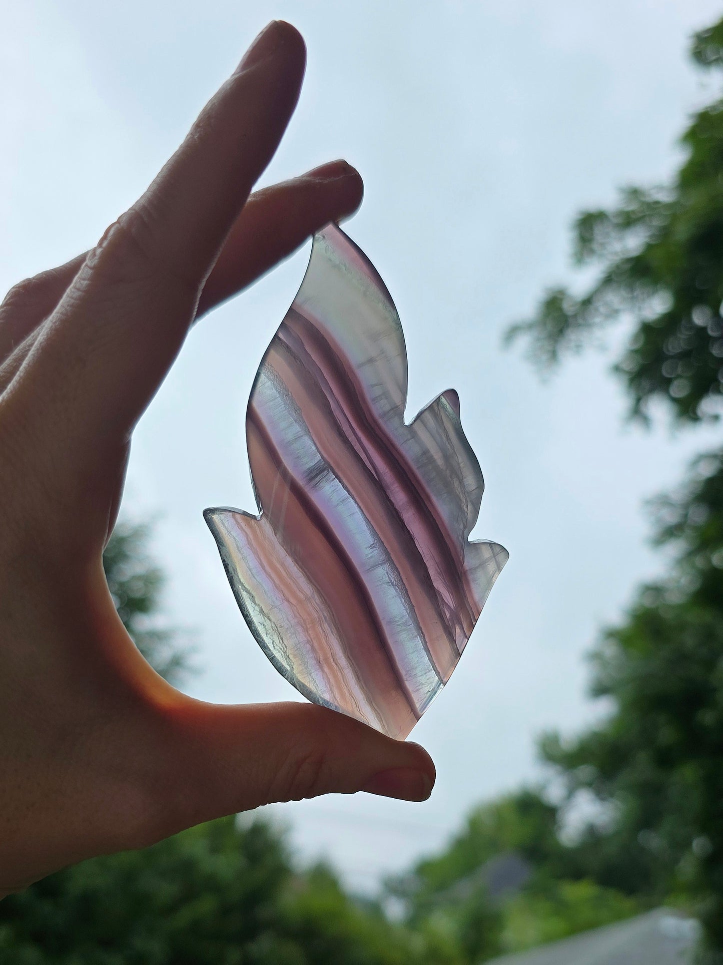 Banded Fluorite Flame A