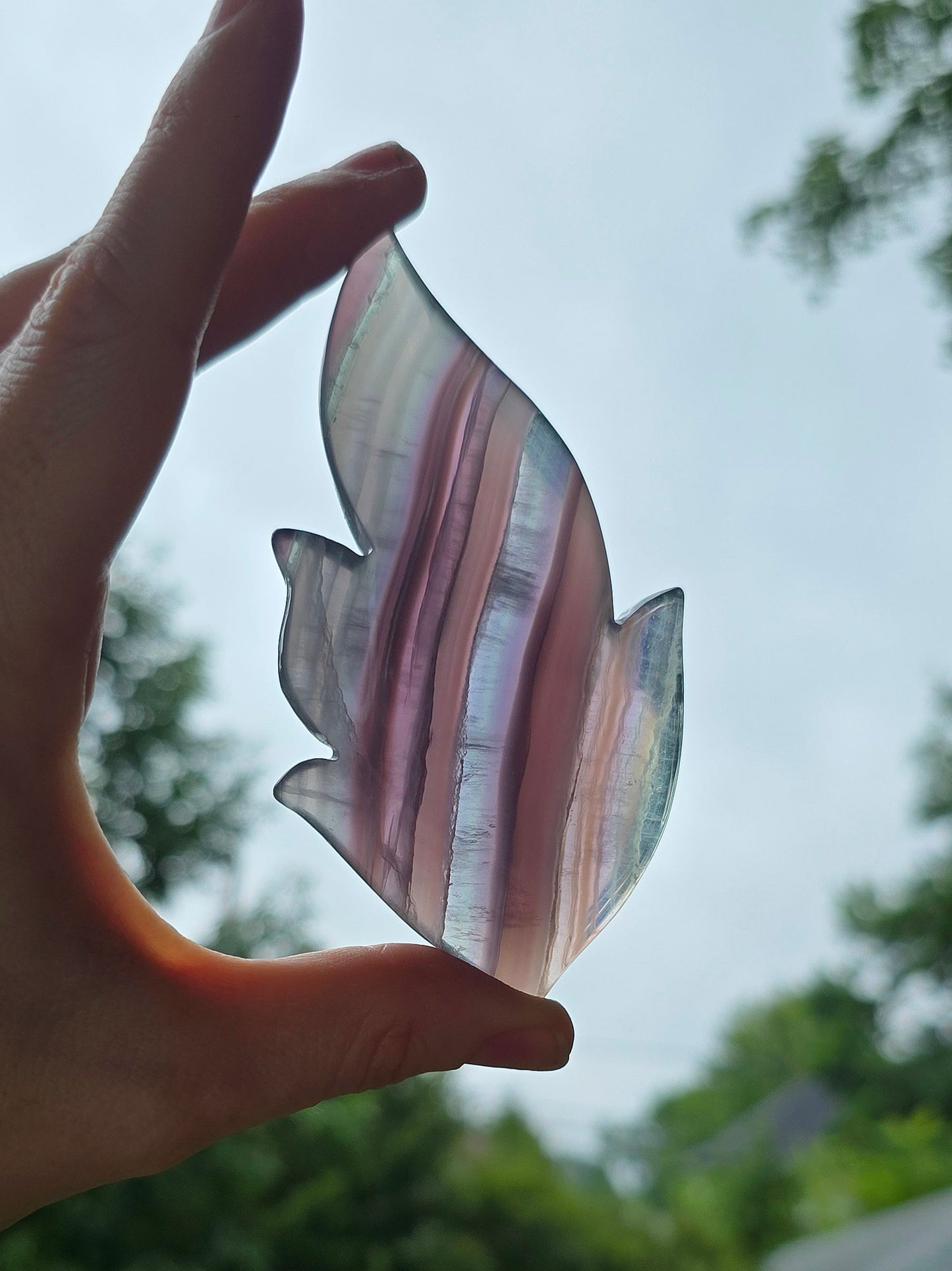 Banded Fluorite Flame A
