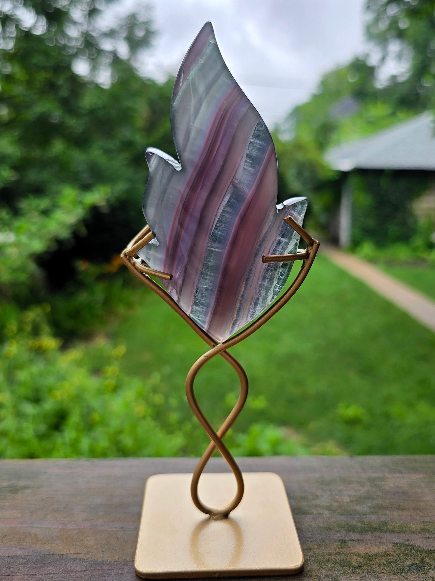 Banded Fluorite Flame A