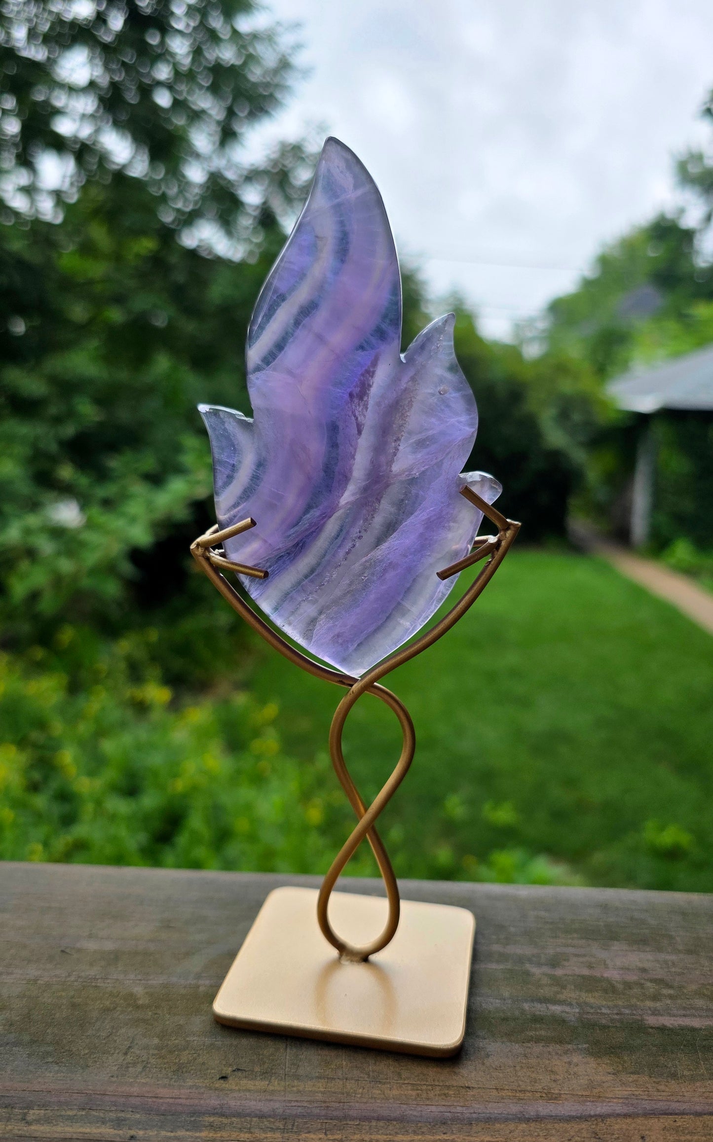 Banded Fluorite Flame B