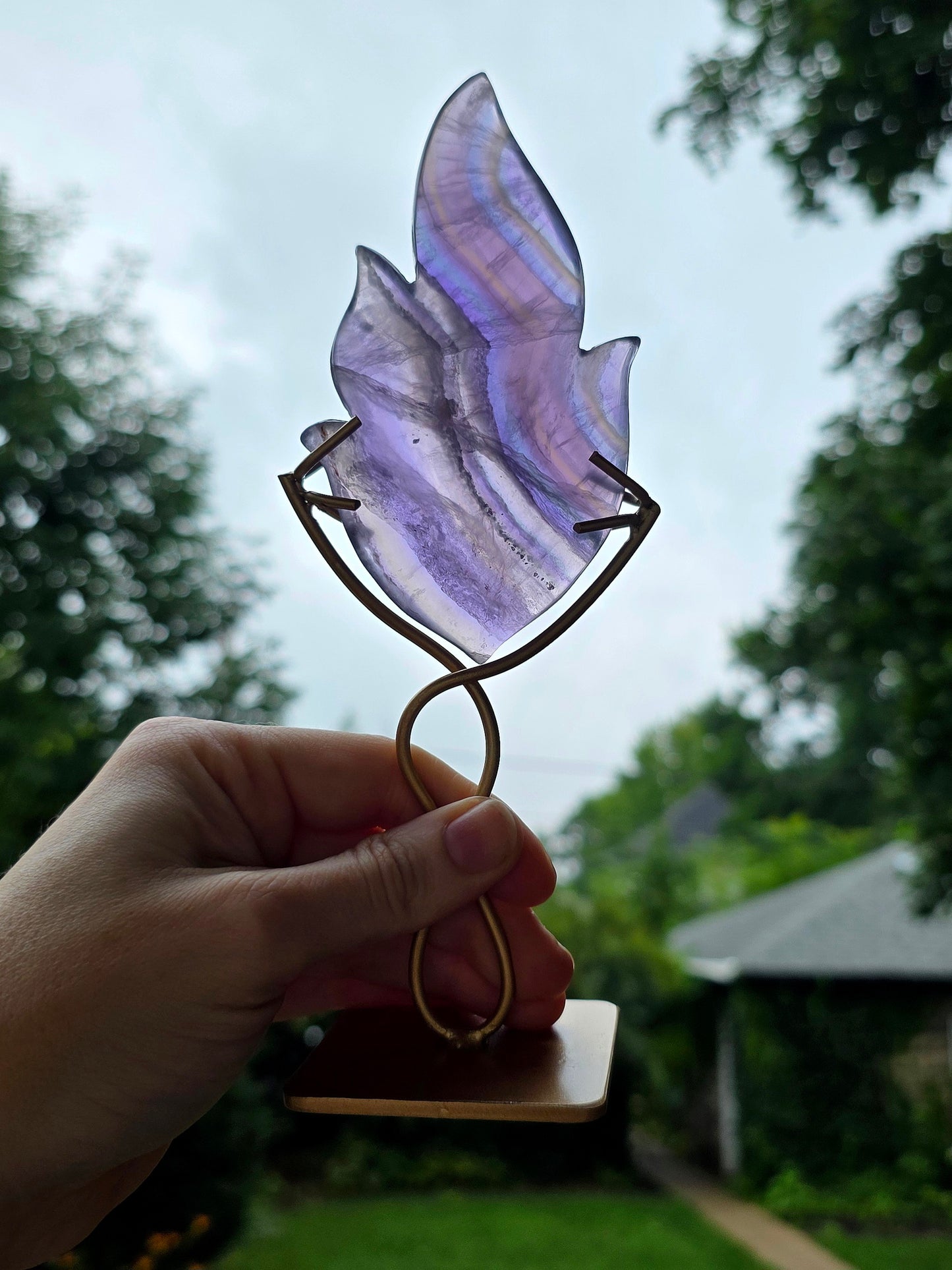 Banded Fluorite Flame B