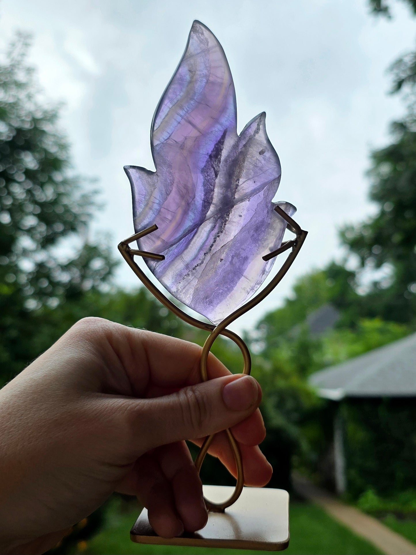 Banded Fluorite Flame B