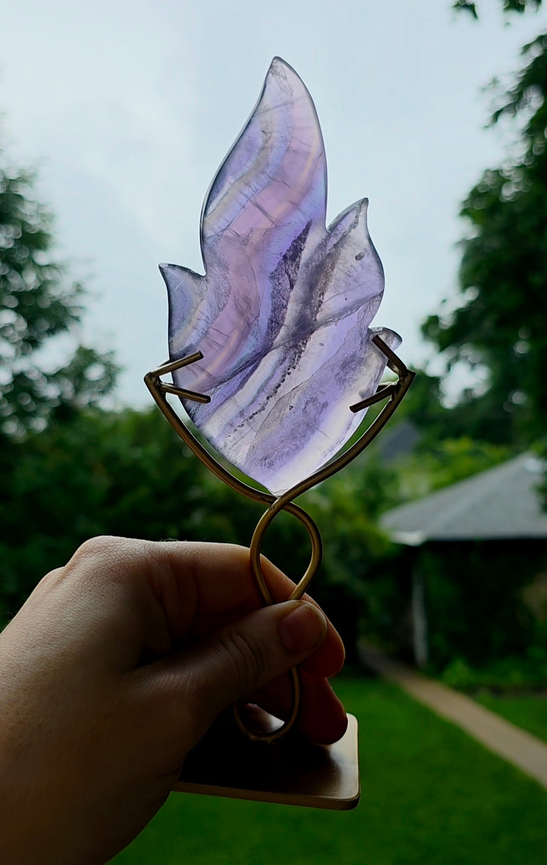 Banded Fluorite Flame B