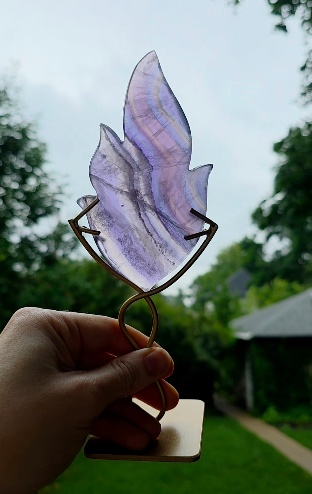 Banded Fluorite Flame B