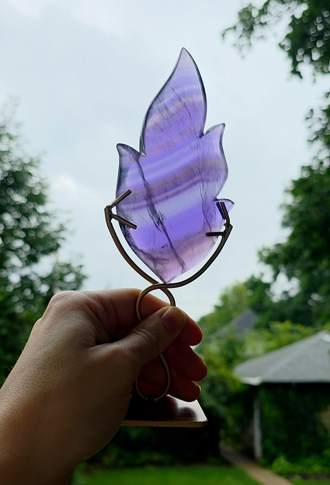 Banded Fluorite Flame C