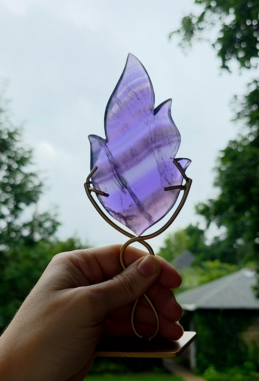 Banded Fluorite Flame C