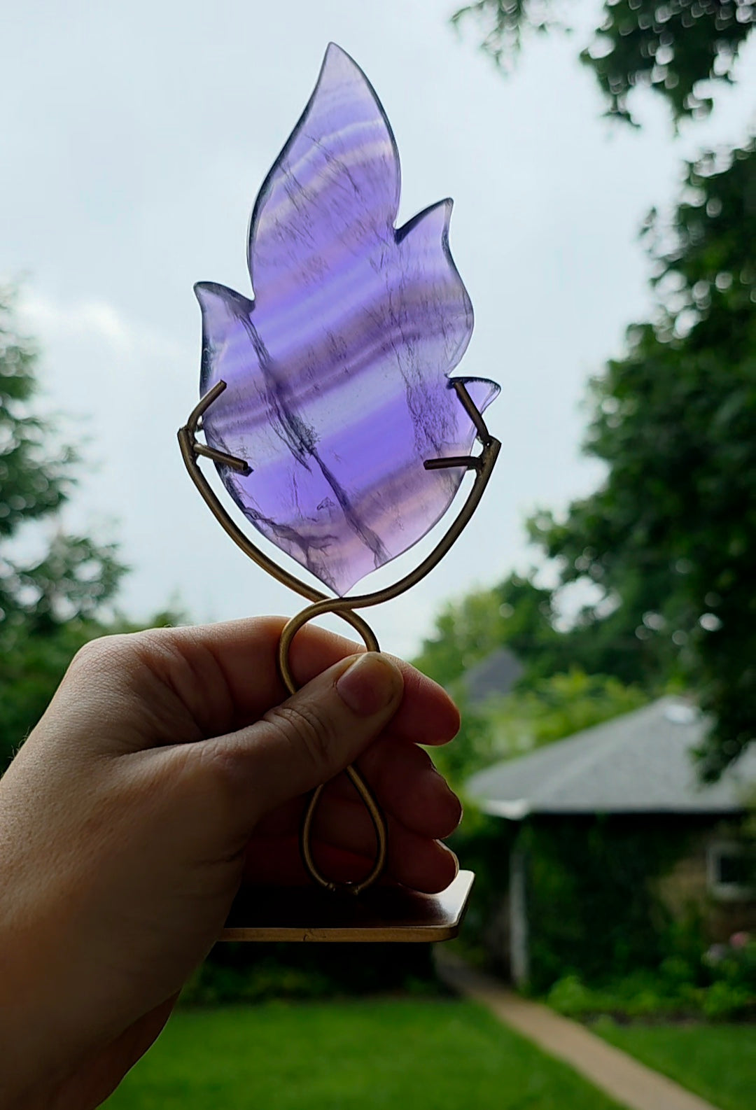 Banded Fluorite Flame C