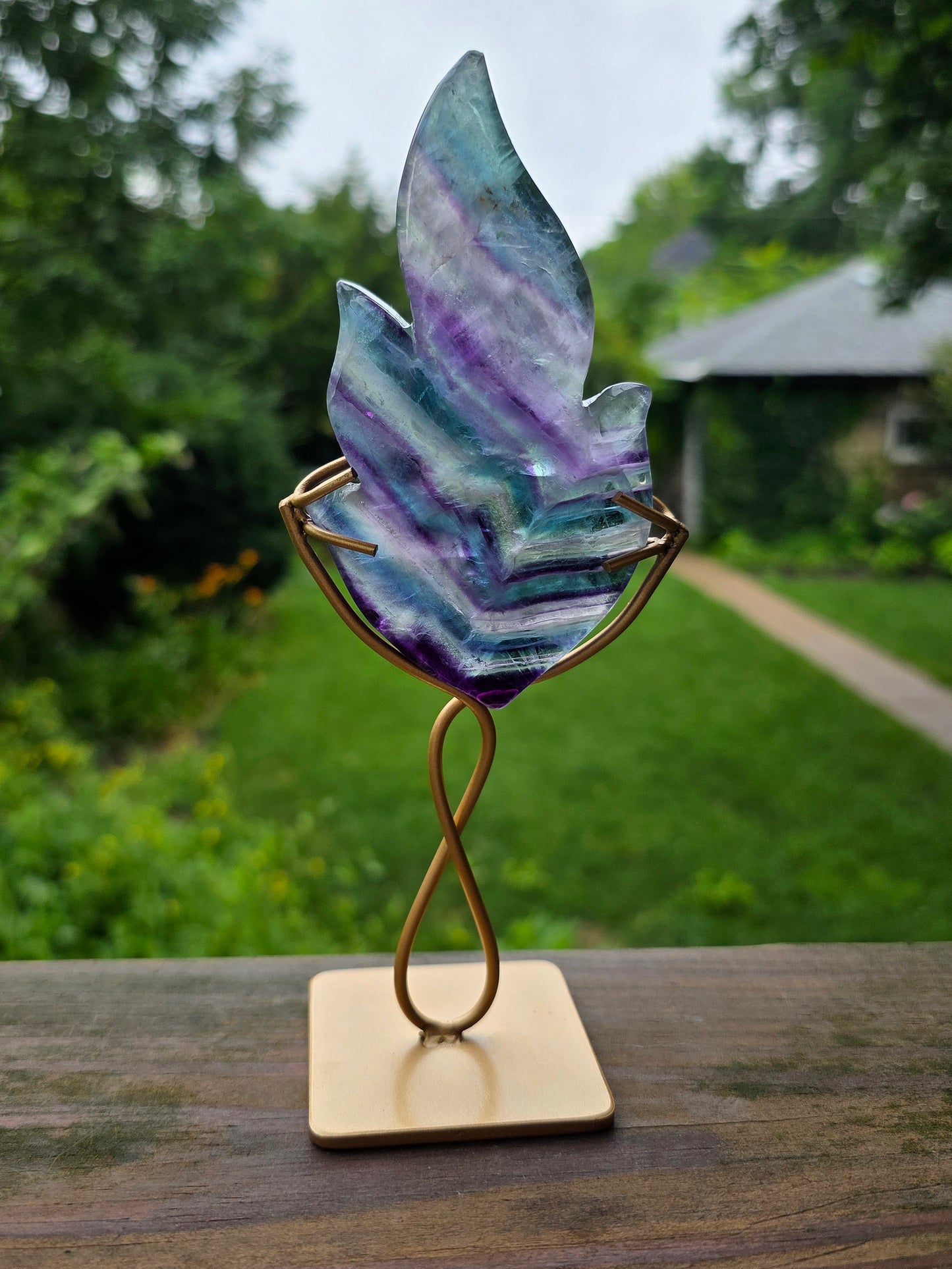 Banded Fluorite Flame D