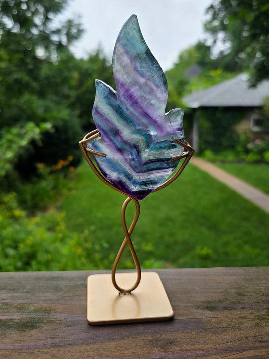 Banded Fluorite Flame D