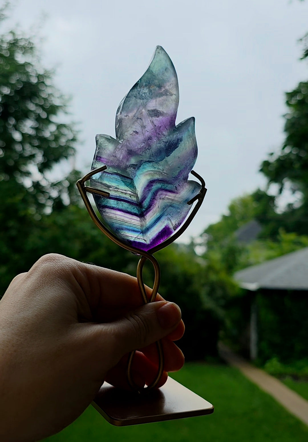 Banded Fluorite Flame D