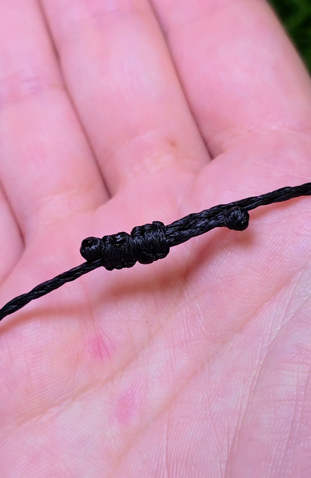 Sunset Labradorite Macrame Adjustable Bracelet A