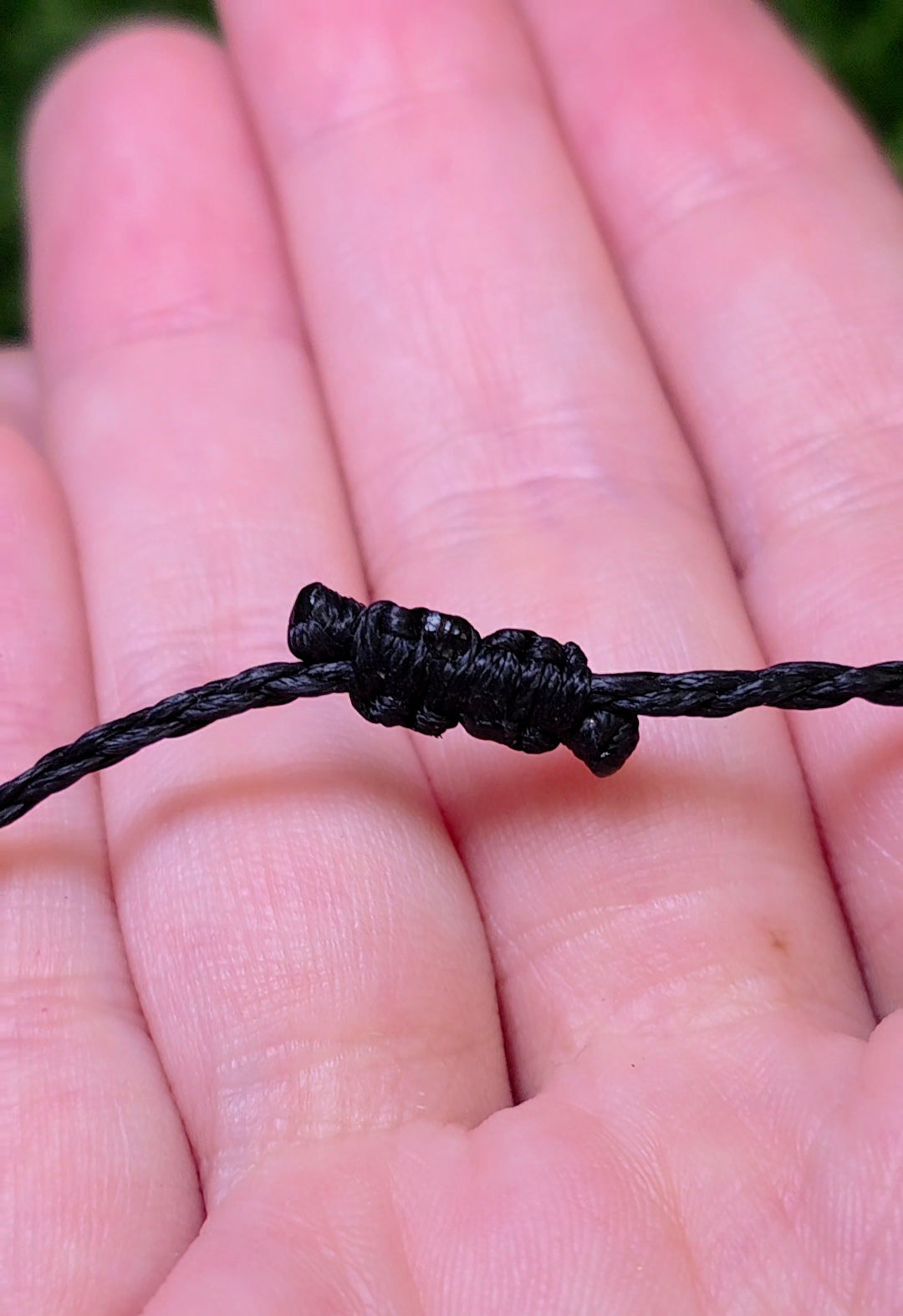 Sunset Labradorite Macrame Adjustable Bracelet C