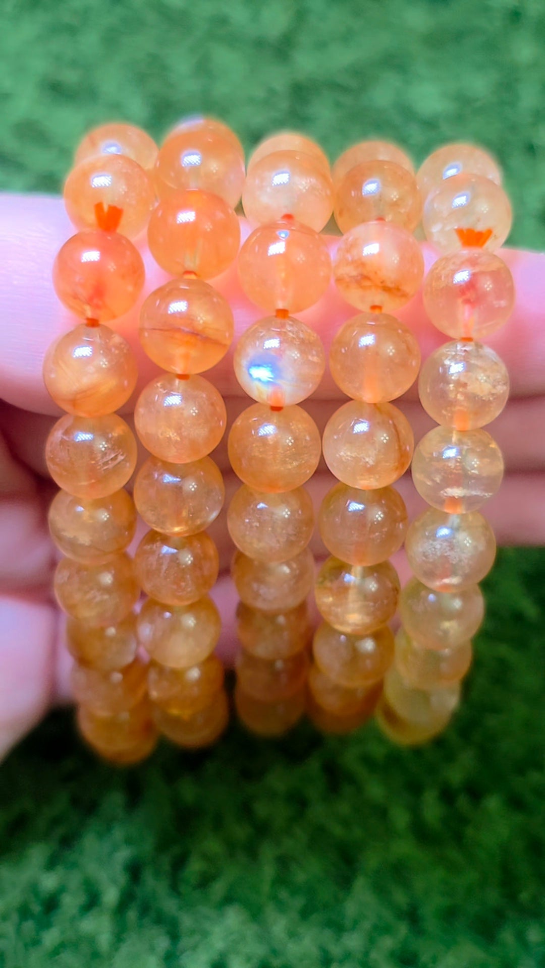Flashy Golden Healer Stretch Bracelet - 8.5mm