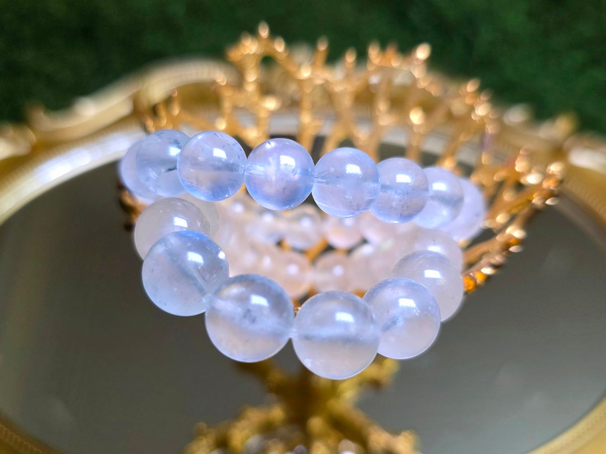 Rainbow Moonstone Stretch Bracelet - 10.5 / 12mm