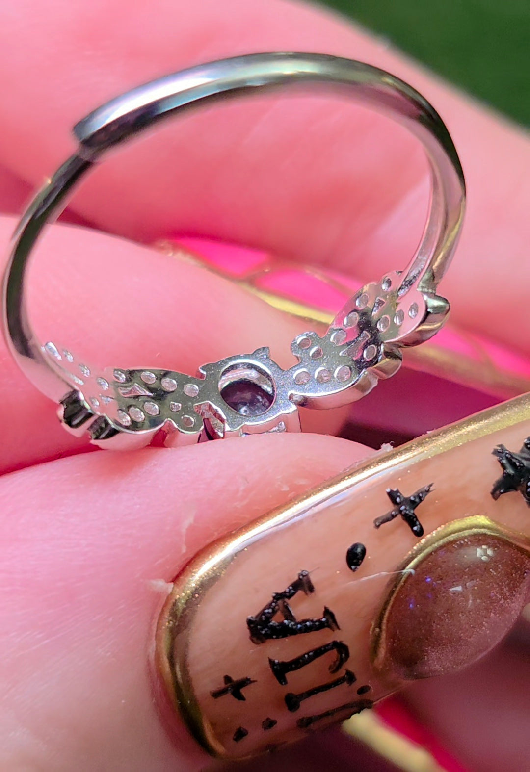 Dainty Sapphire Ring B