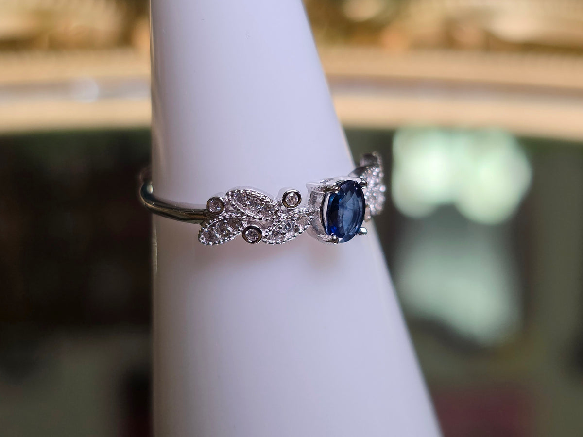 Dainty Sapphire Ring B