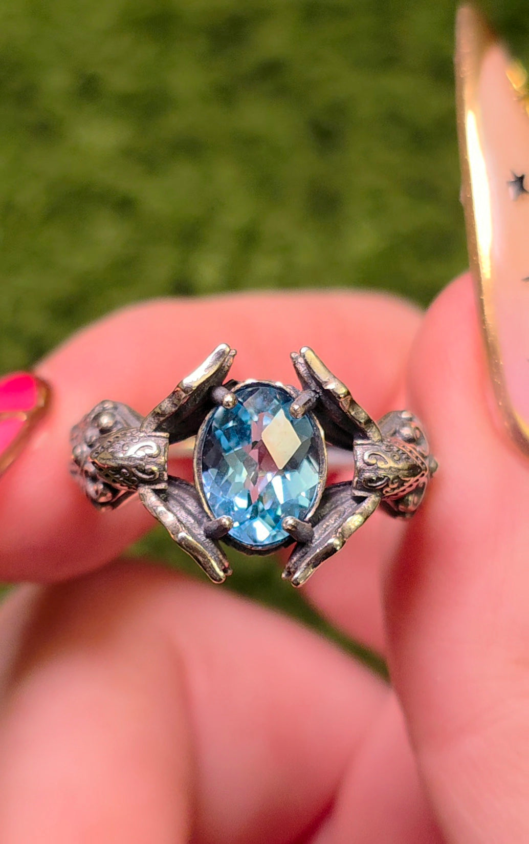 Topaz Valkyrie Ring