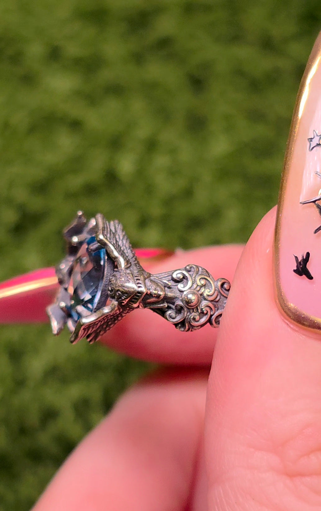Topaz Valkyrie Ring