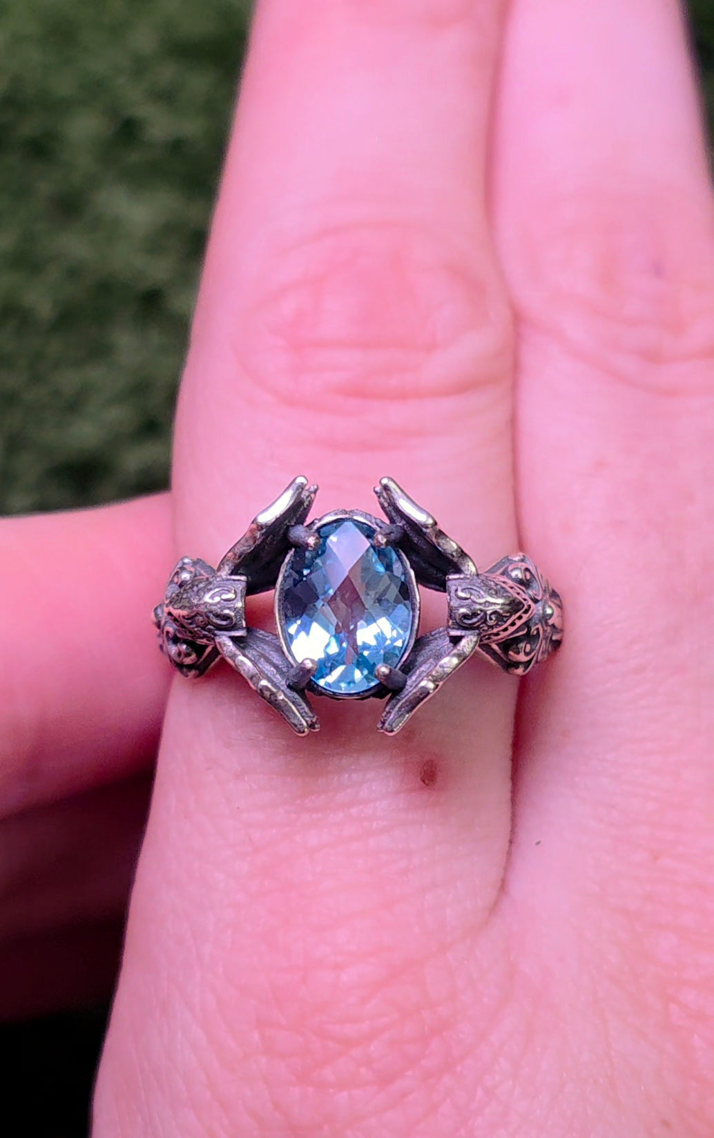 Topaz Valkyrie Ring