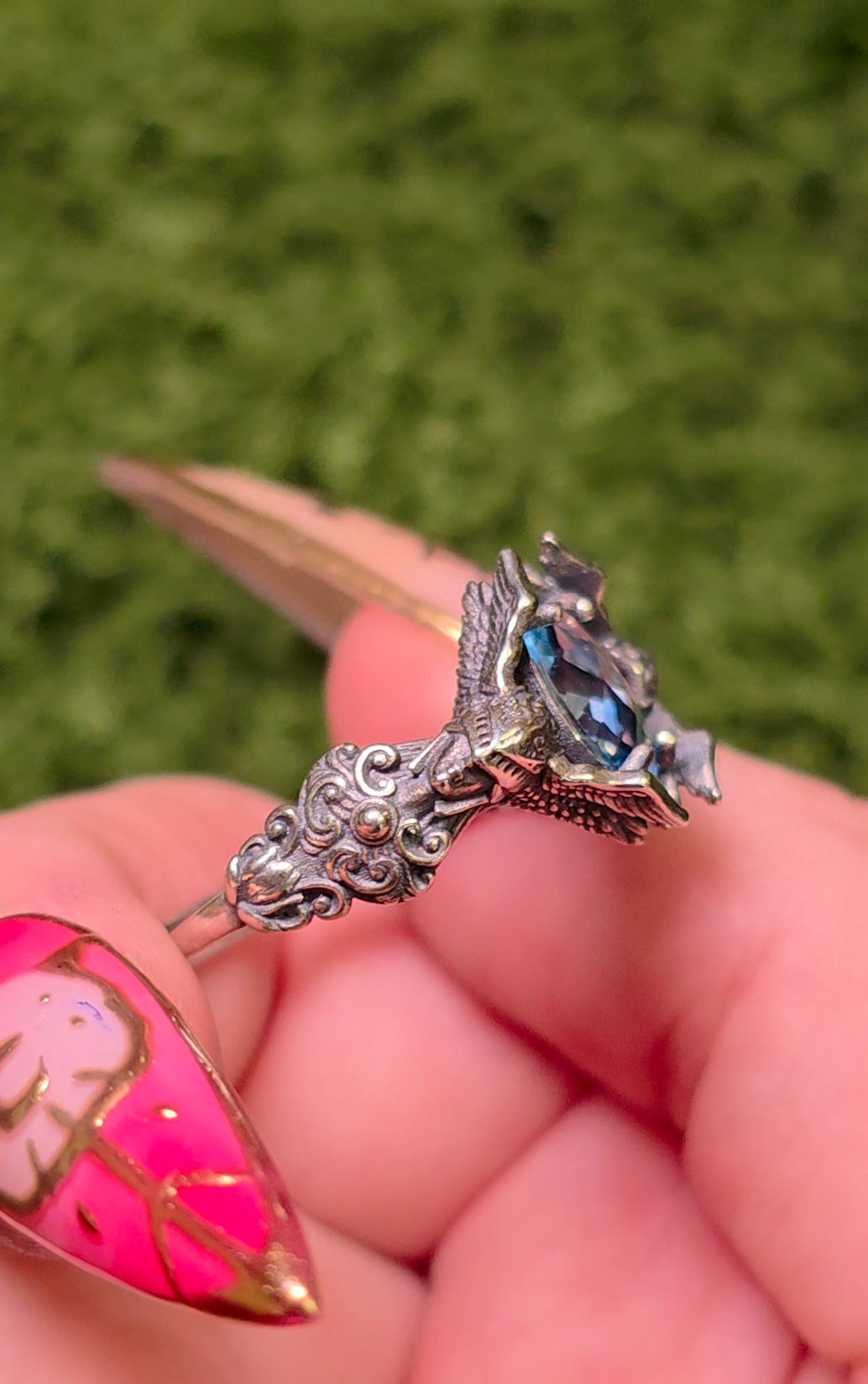 Topaz Valkyrie Ring