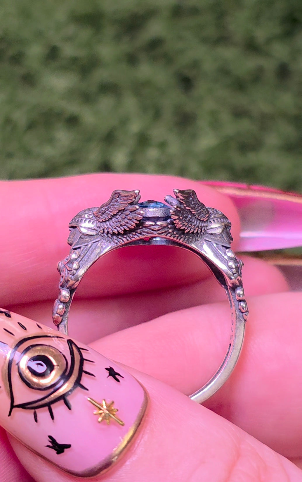Topaz Valkyrie Ring