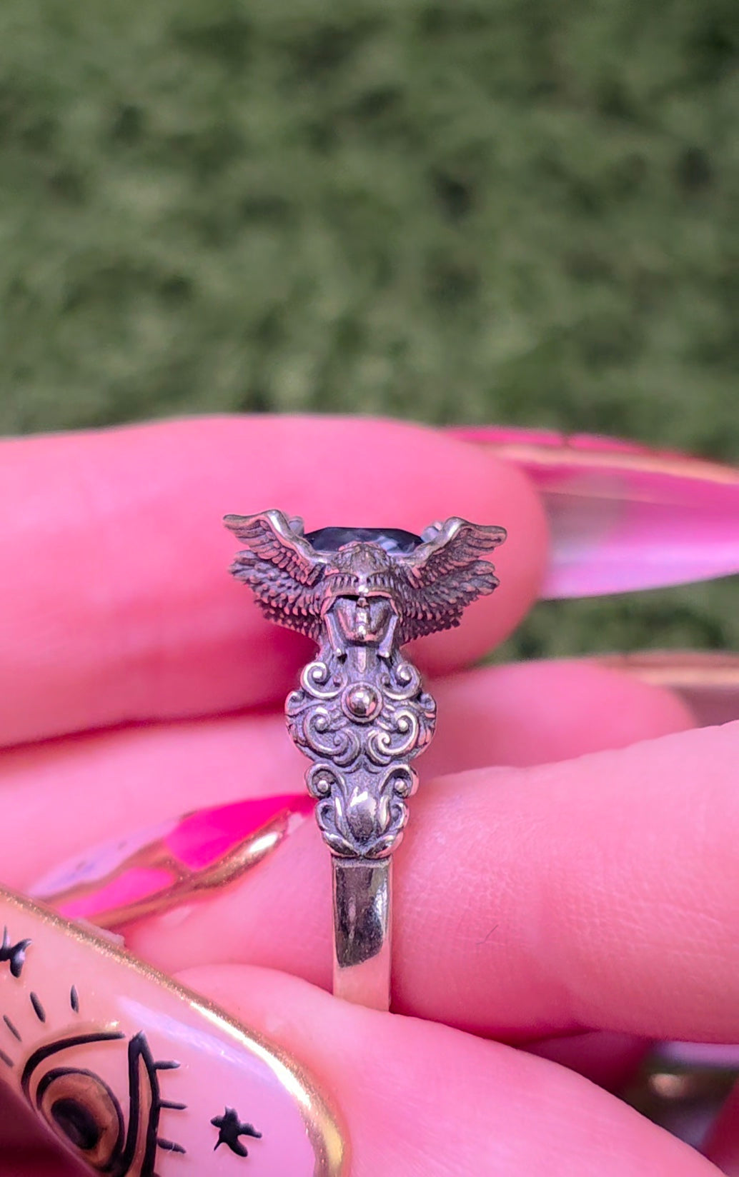 Topaz Valkyrie Ring