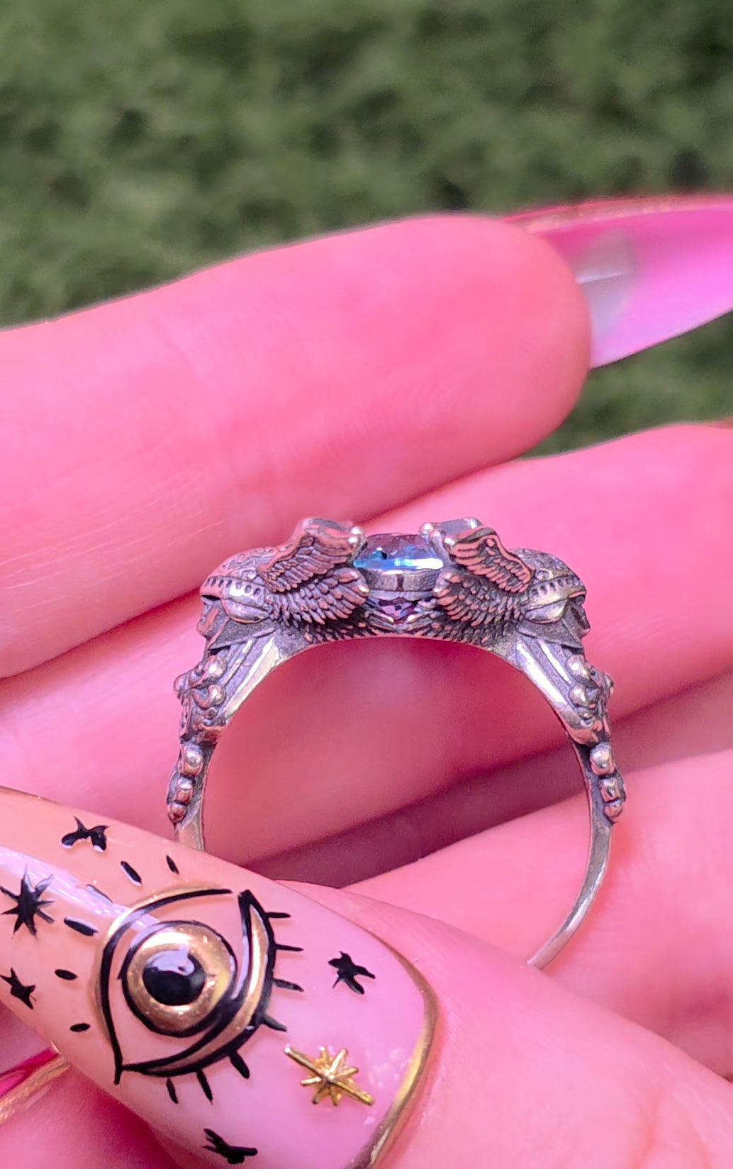 Topaz Valkyrie Ring