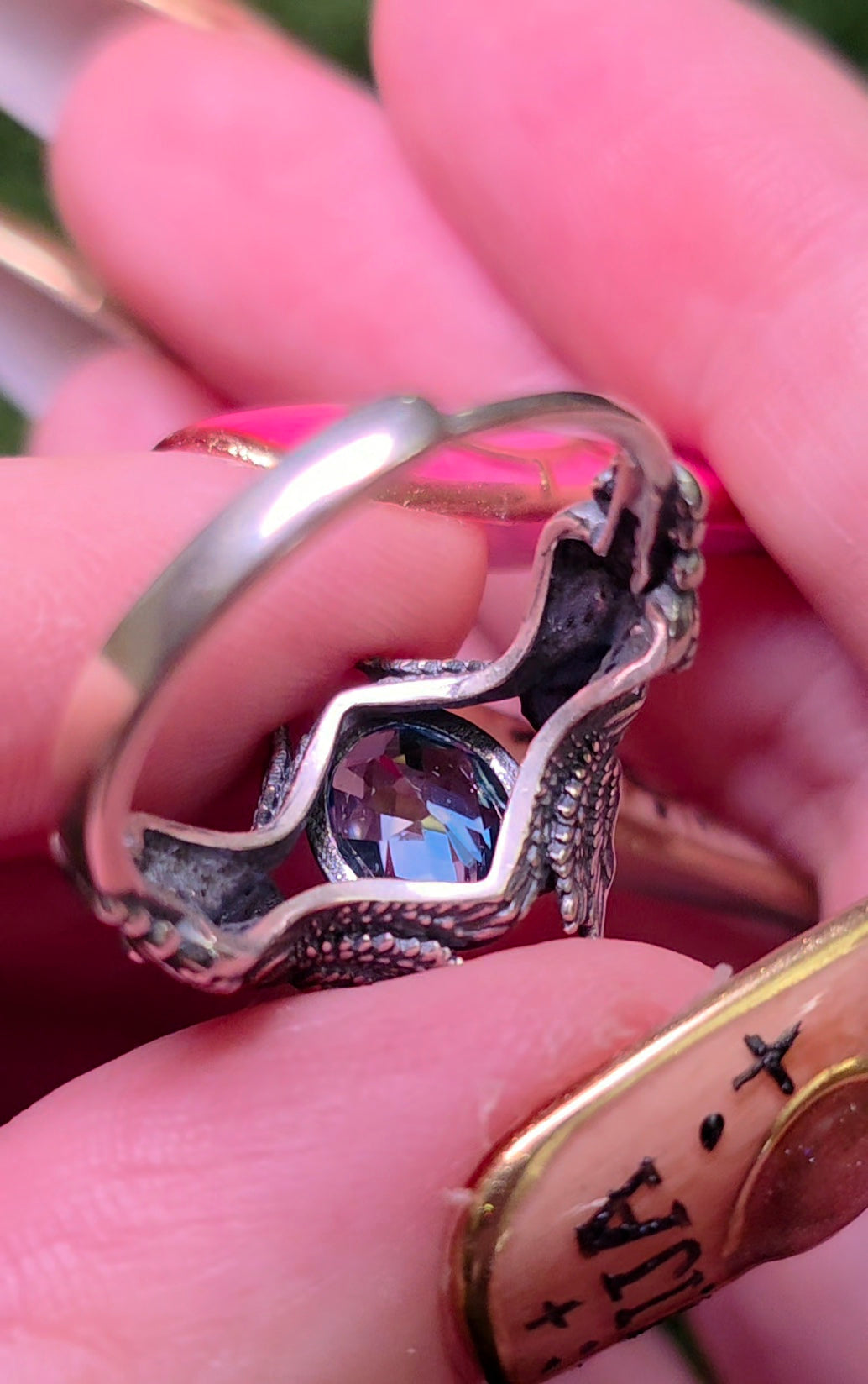 Topaz Valkyrie Ring