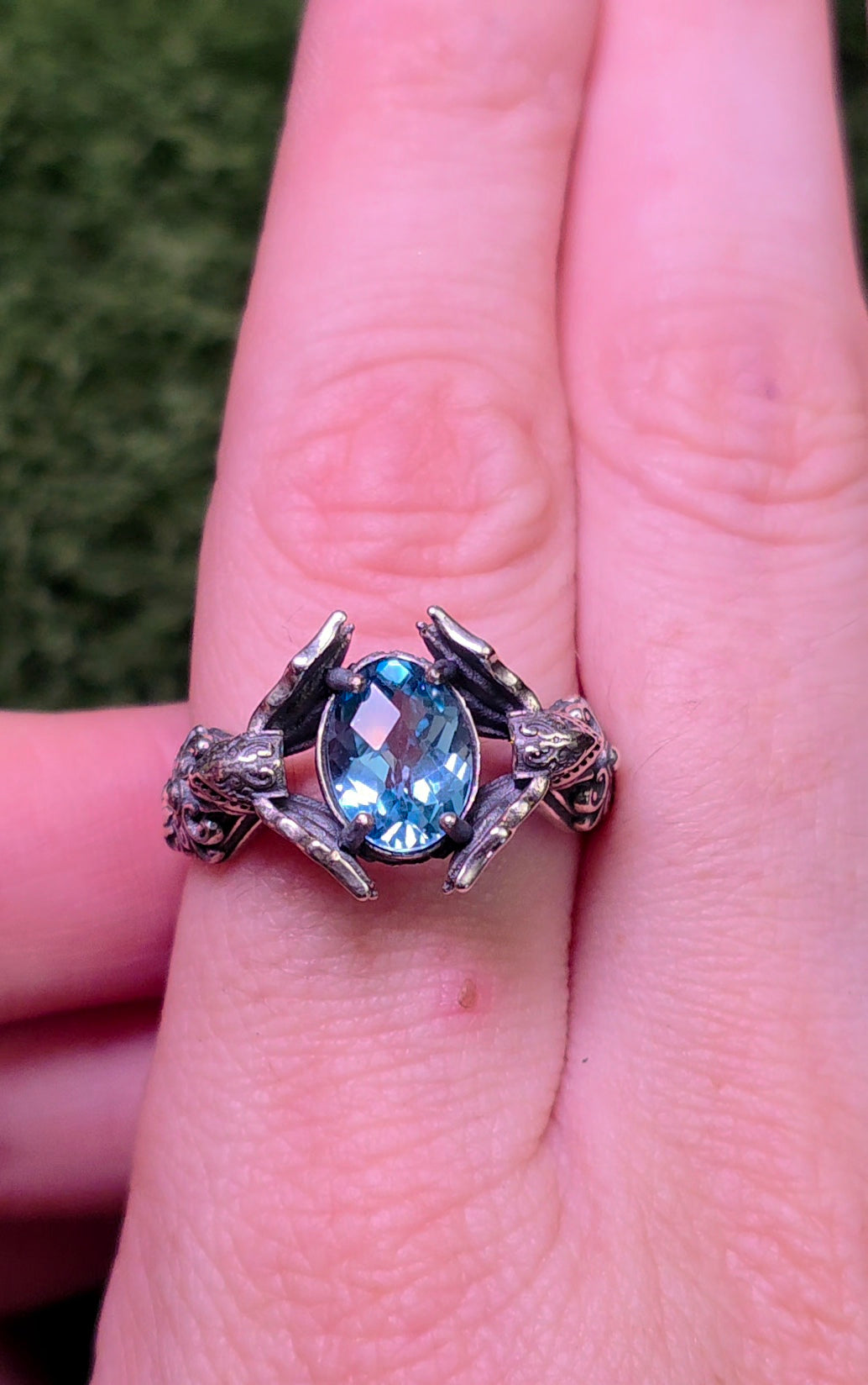 Topaz Valkyrie Ring