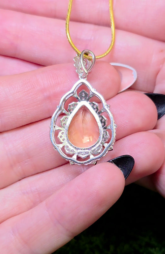 "Citrine" Statement Pendant