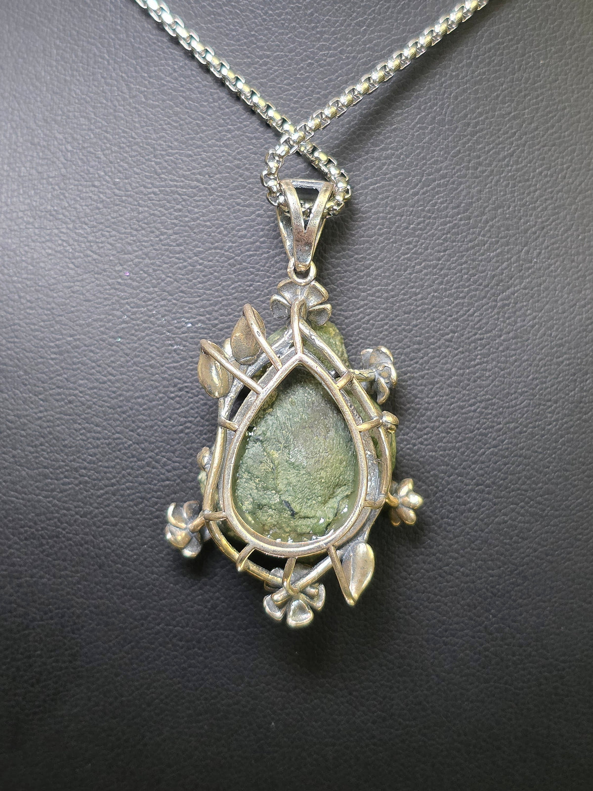 Druzy Geode Garden Pendant A