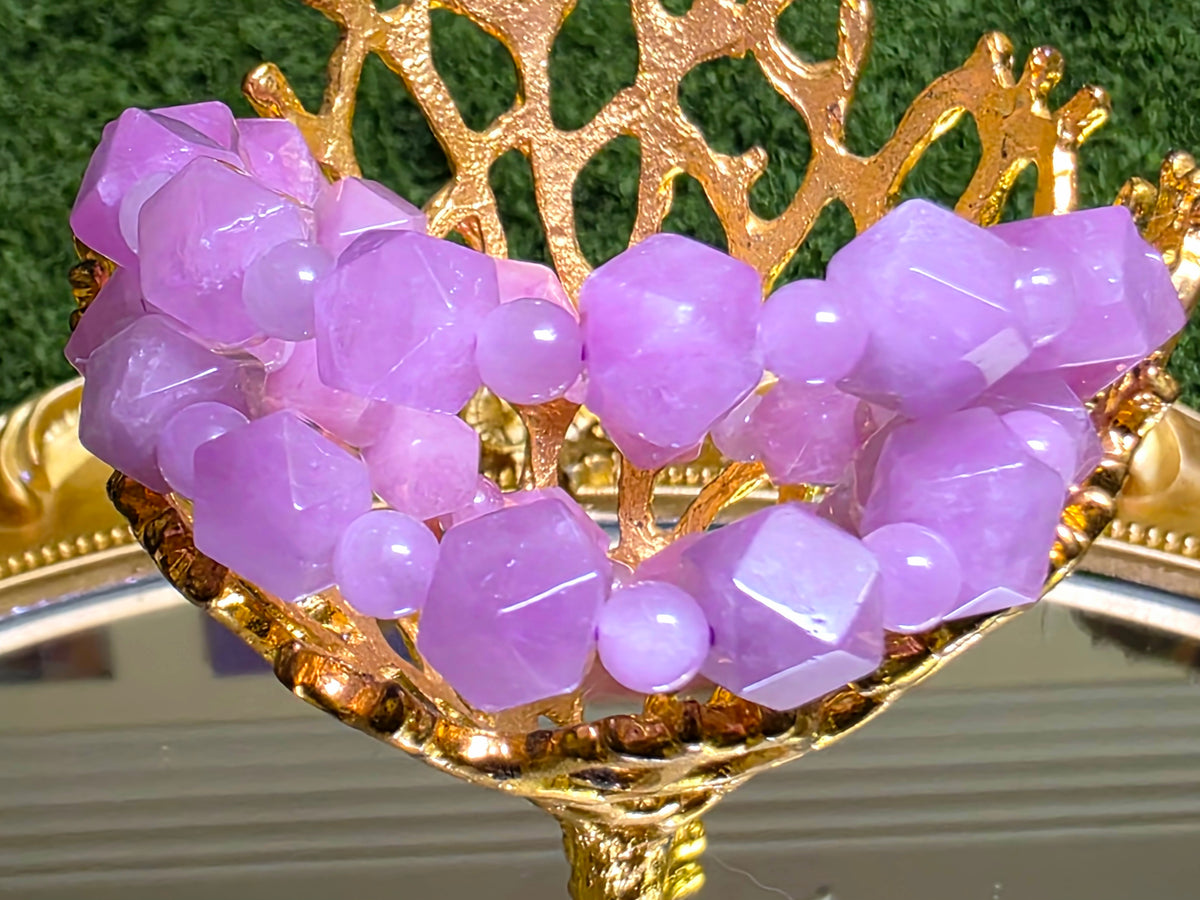 Kunzite Stretch Bracelet 10mm