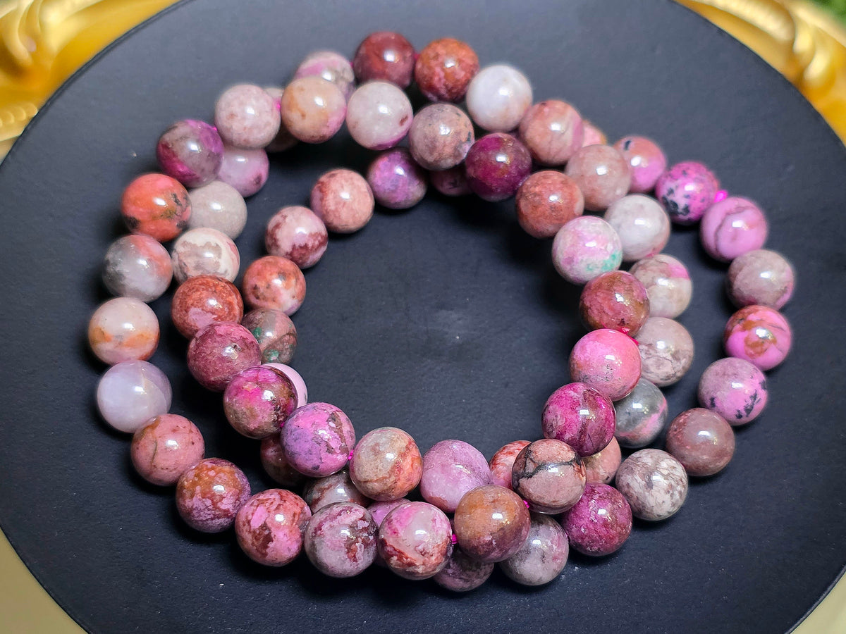 Cobalto Calcite Stretch Bracelet 8mm