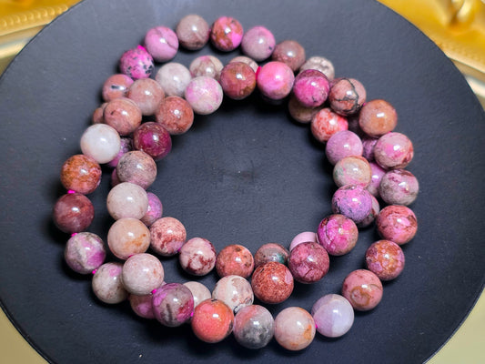 Cobalto Calcite Stretch Bracelet 8mm