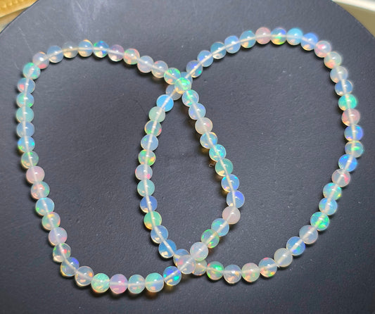 Opal Stretch Bracelet 4mm
