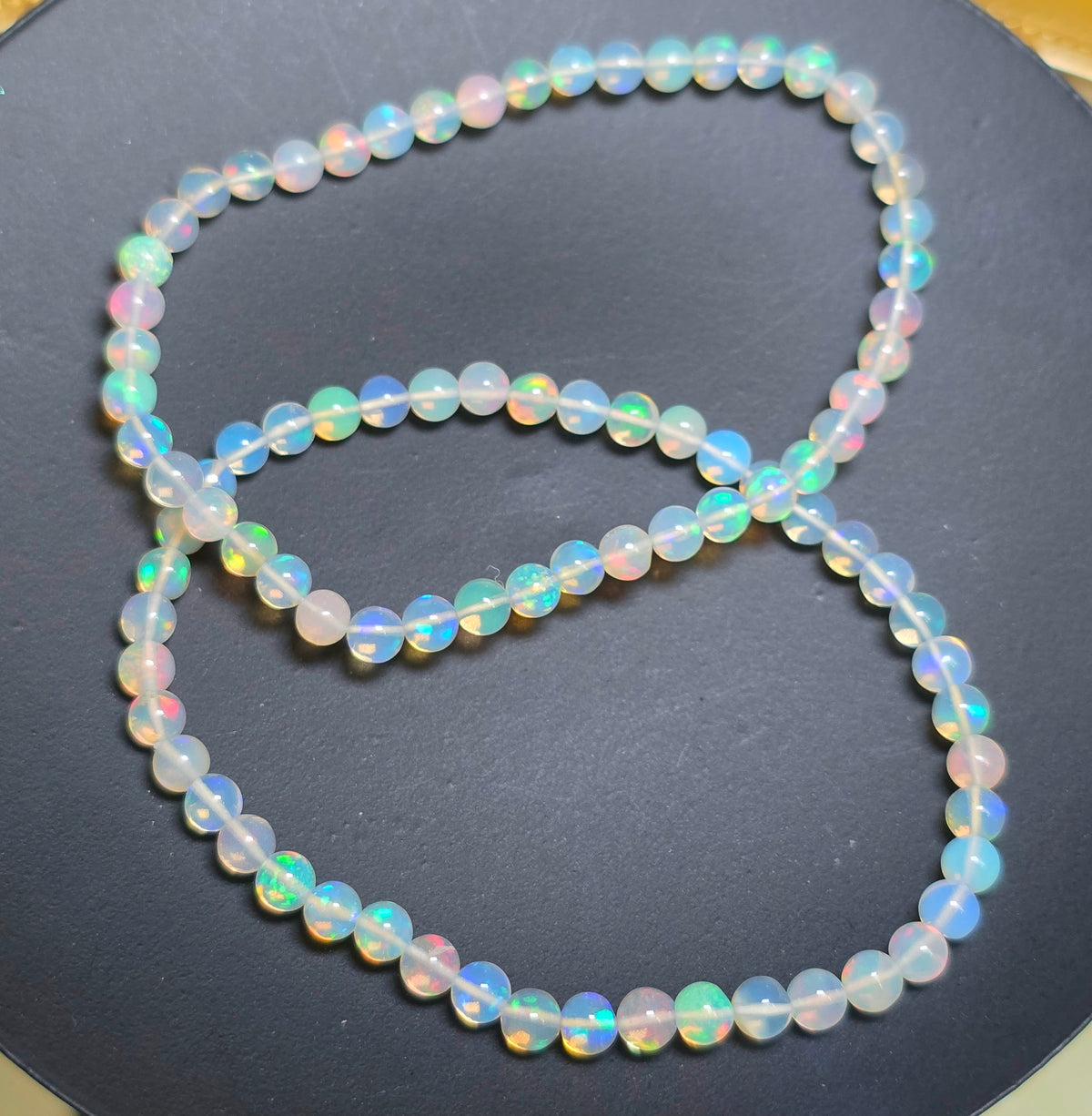 Opal Stretch Bracelet 4mm