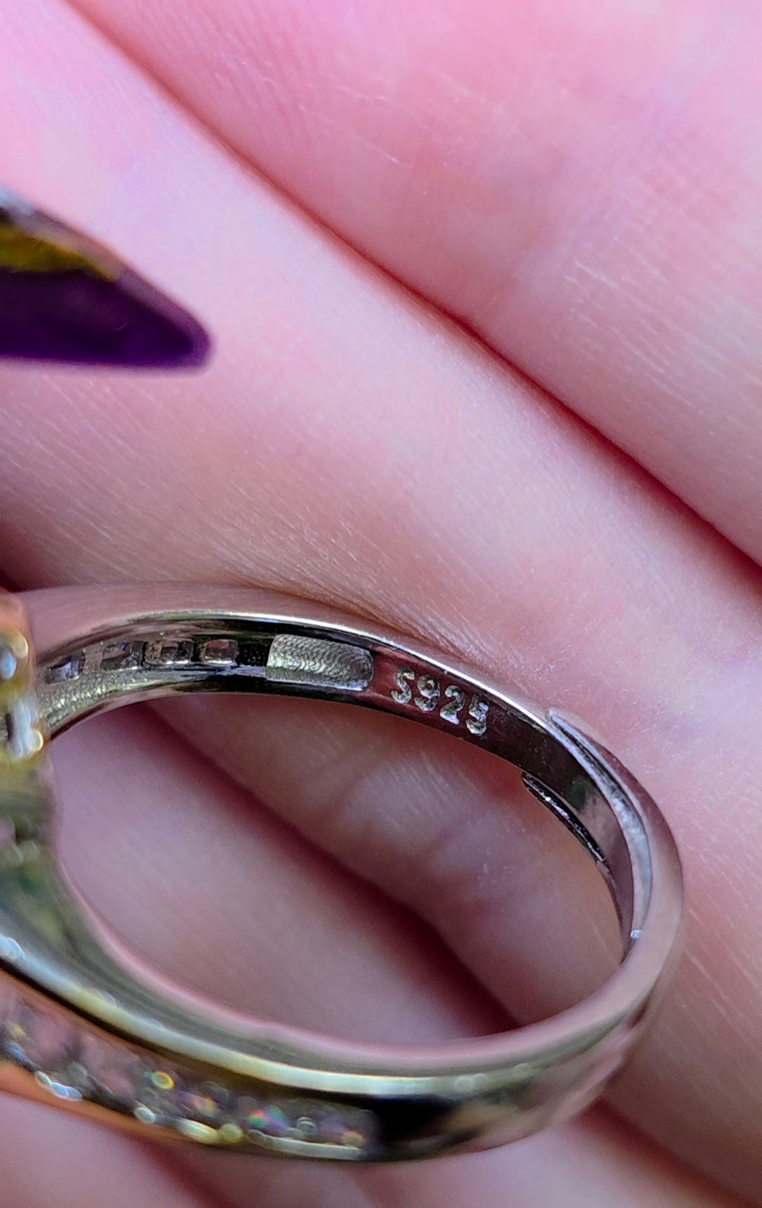 Green Quartz Statement Ring B