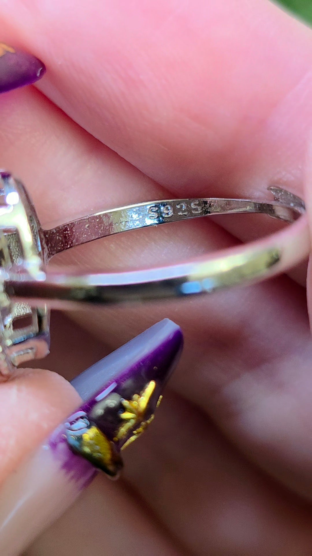 Ruby and Clear Quartz Statement Ring