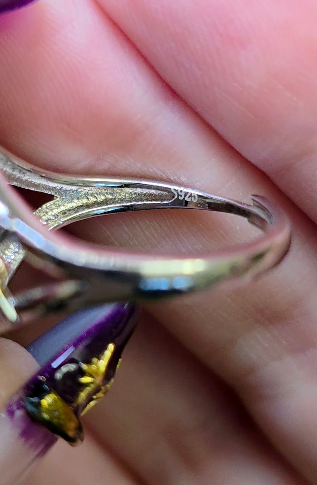 Royal Amethyst Statement Ring