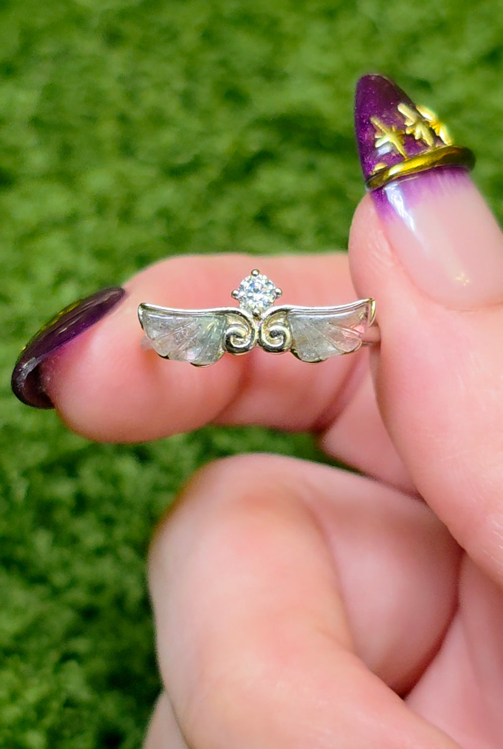 Tourmaline Wings Ring A
