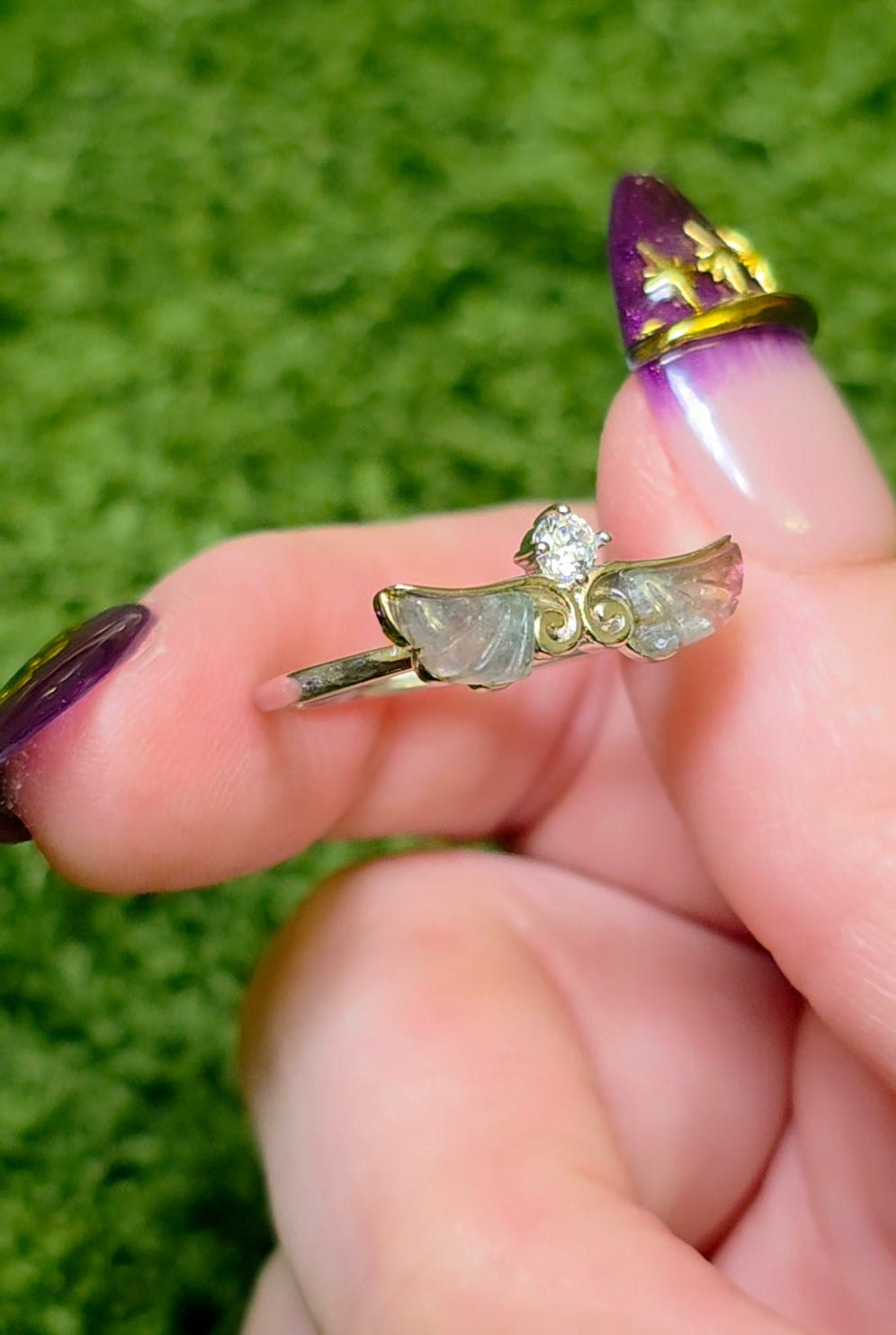Tourmaline Wings Ring A