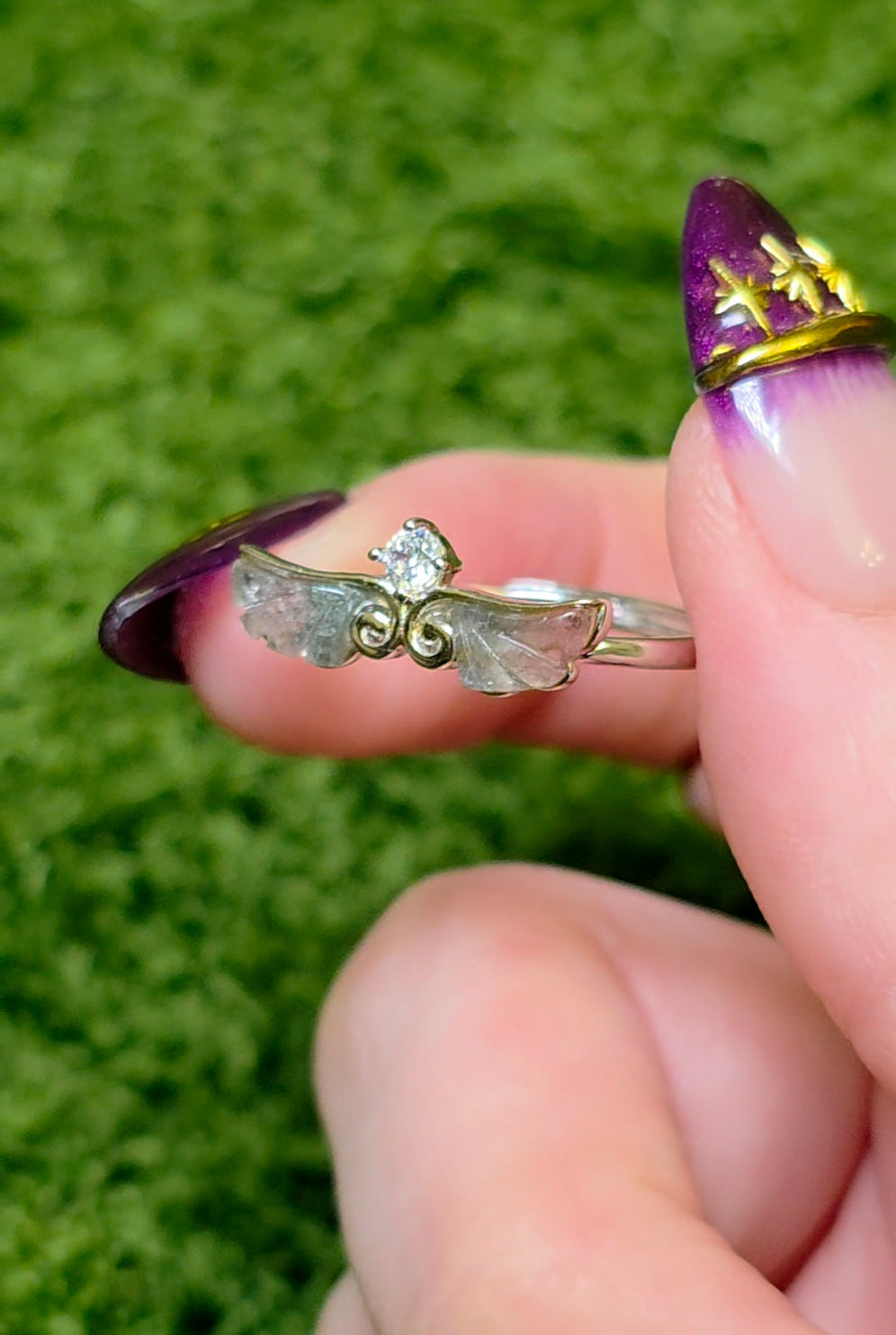 Tourmaline Wings Ring A