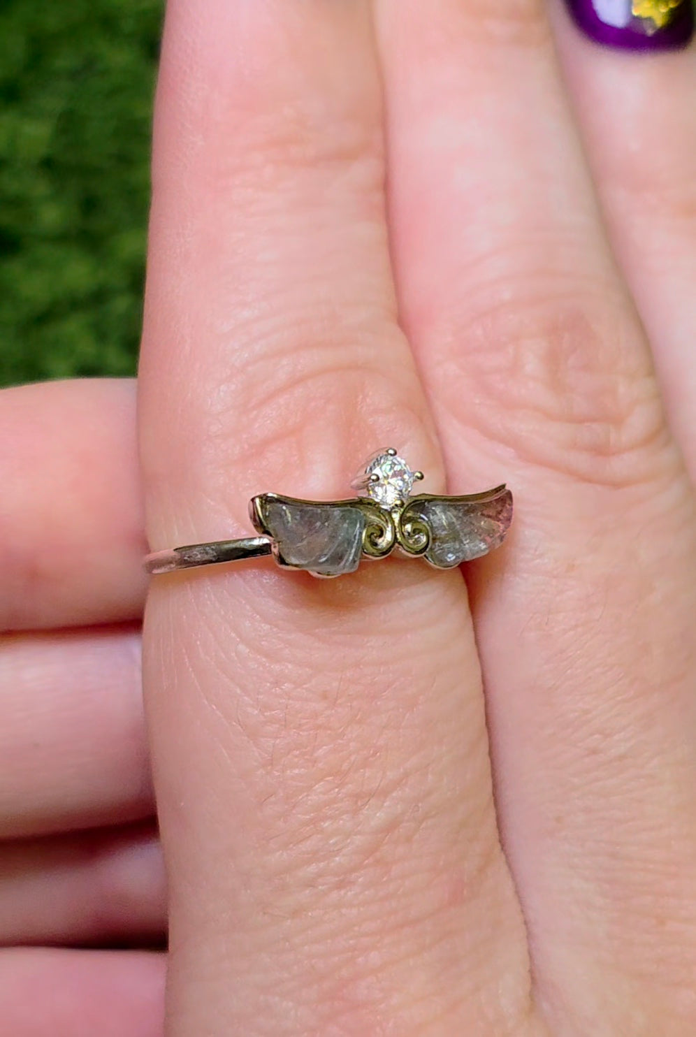 Tourmaline Wings Ring A