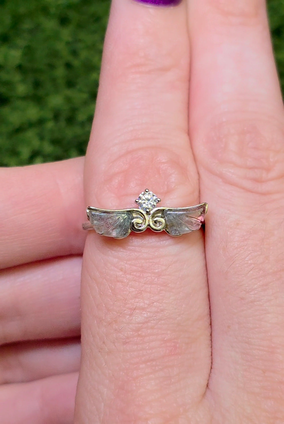 Tourmaline Wings Ring A
