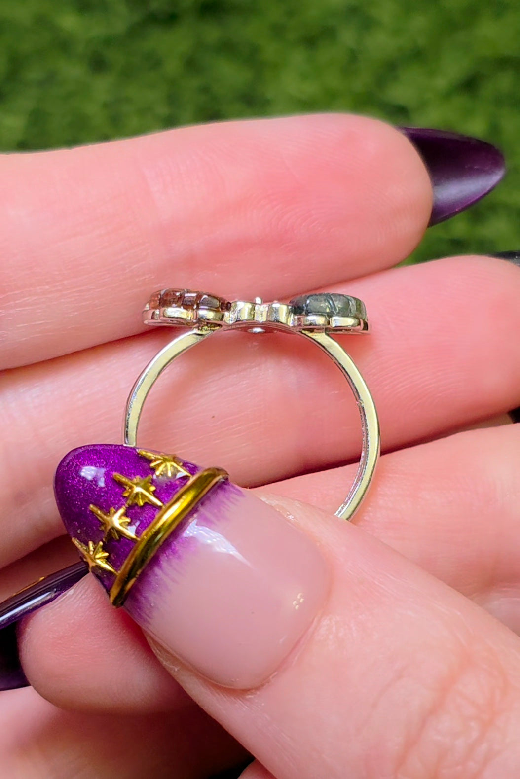 Tourmaline Wings Ring B