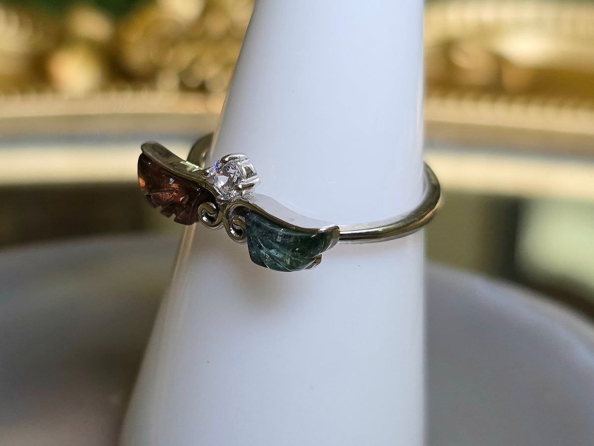 Tourmaline Wings Ring B