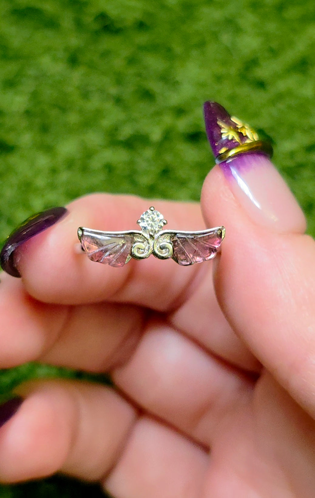 Tourmaline Wings Ring C