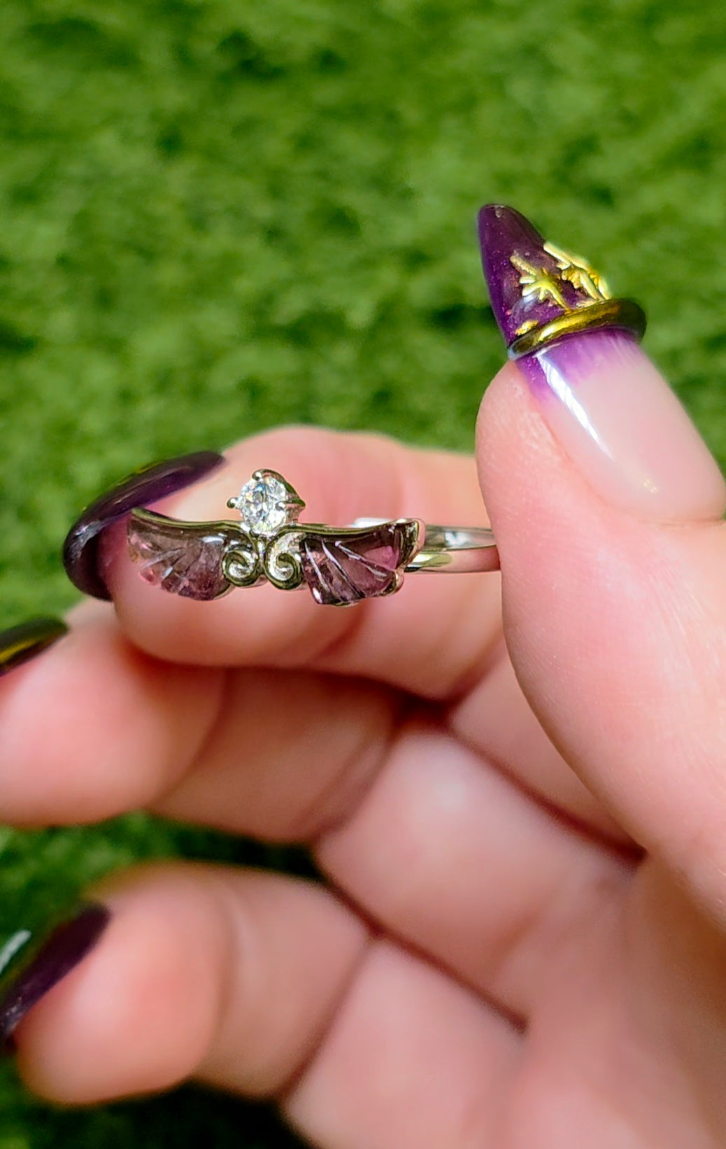 Tourmaline Wings Ring C