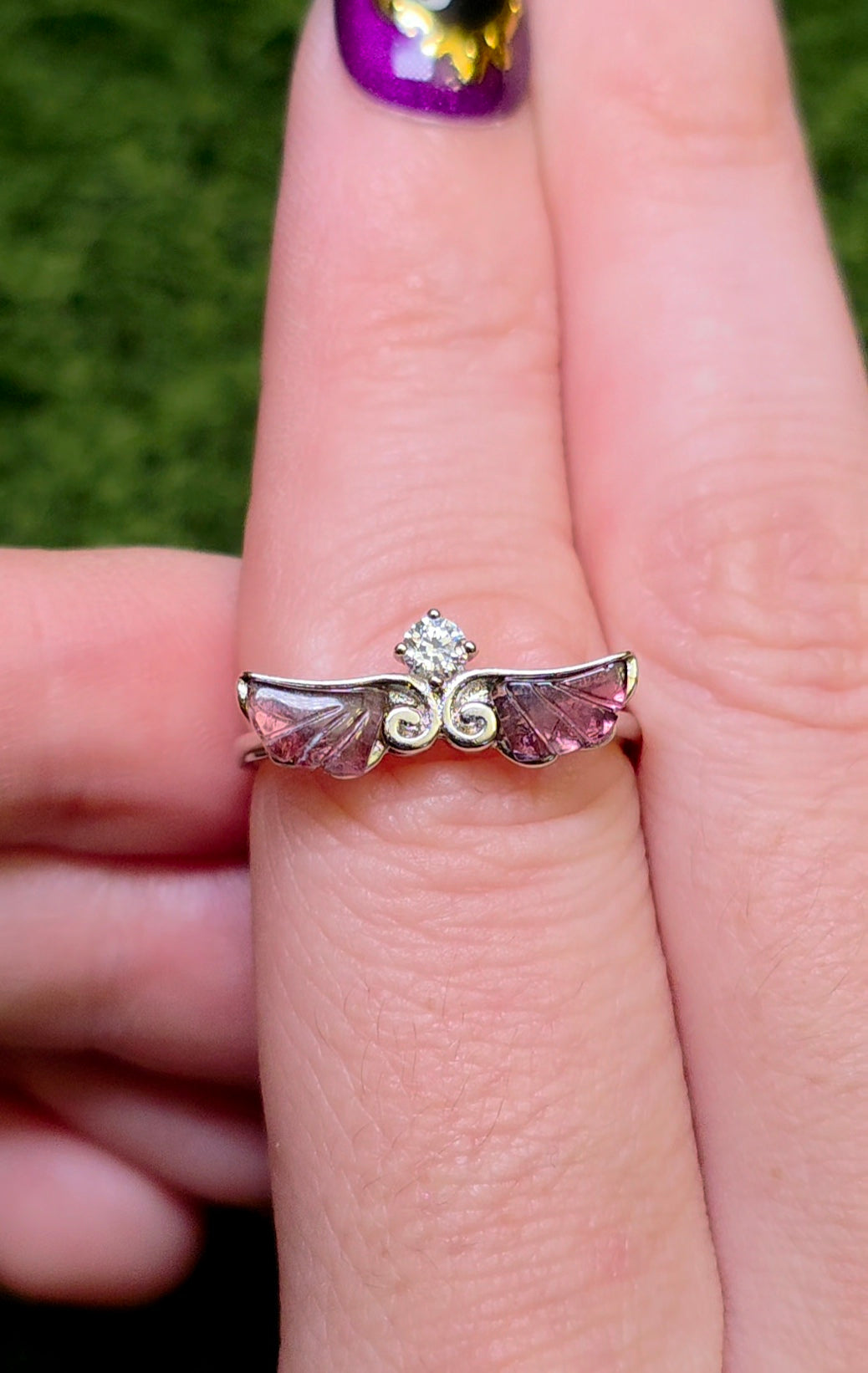 Tourmaline Wings Ring C